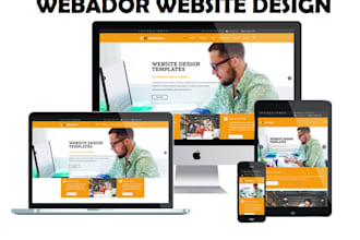 build webador website, webador business, ecommerce, landing page website kadence