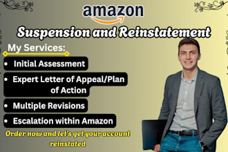 write amazon reinstatement appeal letter for section 3 suspension