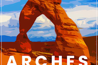 create eye catching retro vintage posters