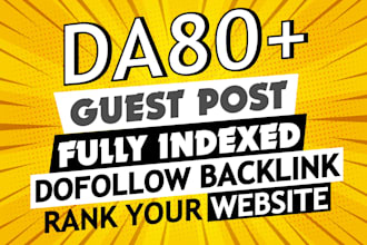 do dofollow guest posts blog backlinks offpage SEO on high traffic sites