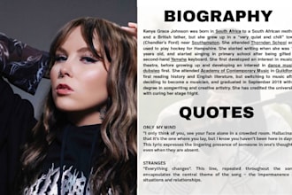design electronic press kit media kit artist one sheet speaker kit epk flyer dj