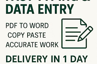 type  handwritten notes into word or google docs