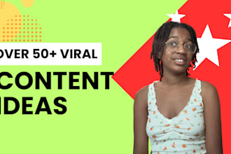 brainstorm viral ideas for tiktok youtube social content