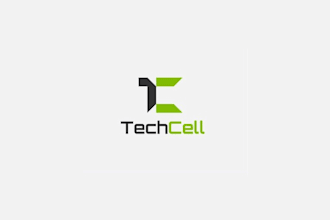 design a unique and professional cell logo for your mobile or tech business