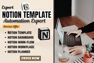 build a custom notion template for client portals, crms, and business dashboard