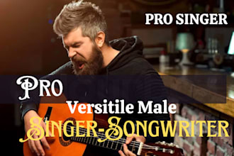 be your male jazz singer songwriter pop rock punk folk rap, techno, edm lyricist