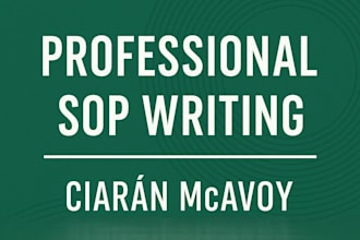 write clear and effective sops to streamline your business