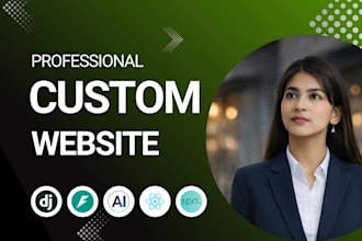 build custom websites, ai agents, ai chatbots, and saas
