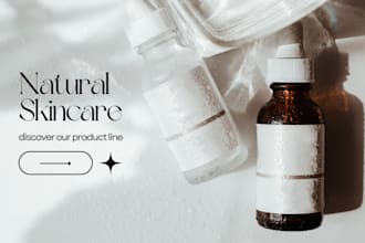 build a skincare shopify website and cosmetic