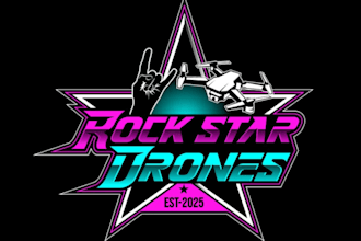 design awesome drone logo for your company