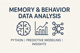 provide data analysis and predictive modeling for data