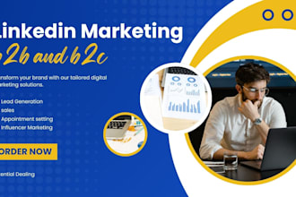 be your b2b appointment setter,and linkedin manager