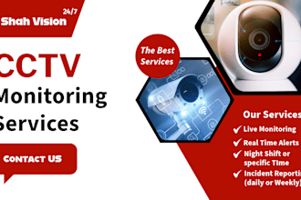 monitor your live cctv cameras remotely