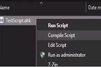 do autohotkey script automation macro game bot in few hours