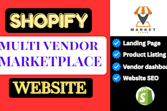 develop shopify multivendor build shopify ecommerce marketplace website