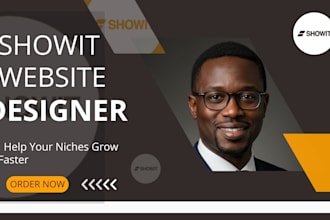 build a showit website, redesign a showit templates