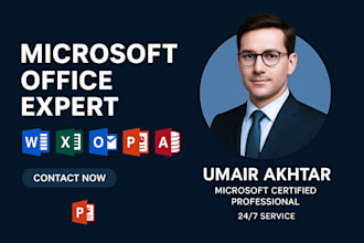 provide excellent service in microsoft word, powerpoint, excel or access