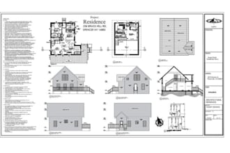 draw renovation home addition drawings 2d floor plans 3d render for city permit