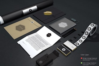 do unique logo, brand guidelines, style guides, brand guide, brand book manual