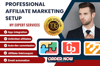setup affiliate marketing affiliate program goaffpro uppromote bixgrow referrly