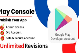 be your app publisher on your or mine google play console account