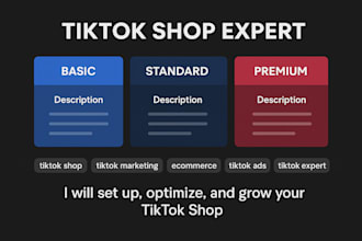 create and manage your tiktok shop store
