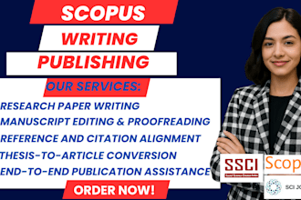 write, edit, and publish your research in a scopus indexed journal
