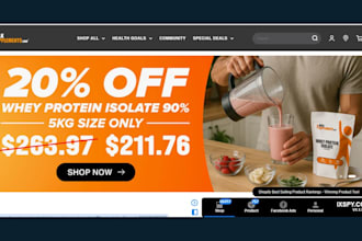 create supplement website for vitamin, weight loss health nutritional supplement