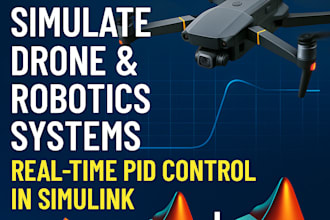 simulate drone and robotics systems with pid control in matlab simulink