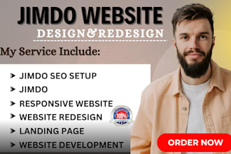 do jimdo website, redesign jimdo website, jimdo SEO setup, jimdo redesign