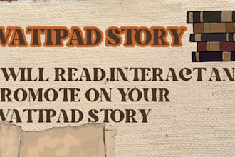 read,interact and promote on your wattpad story