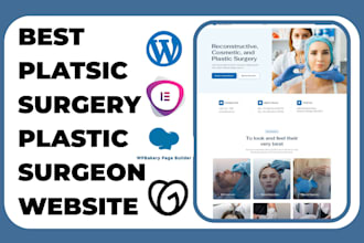 design best plastic surgeon website, plastic surgery, cosmetic surgery website