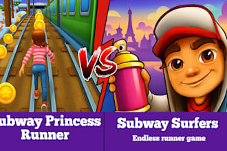 develop reward endless runner game, runner game, platformer game development