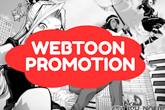 viral webtoon lezhin voyceme promotion comics tapas manga webcomics promotion