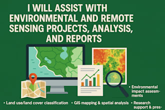 assist with environmental and remote sensing projects