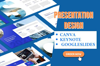 design animated  and business presentation using powerpoint or keynote