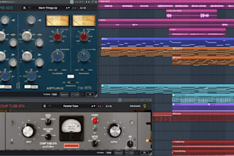 mix your vocals and beat, and master your track for release