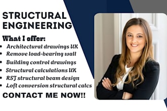 do UK structural calculations and building regulation drawings for extensions