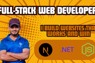 develop a full stack web application with ai integration