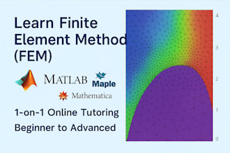 teach finite element method using matlab, maple, and mathematica