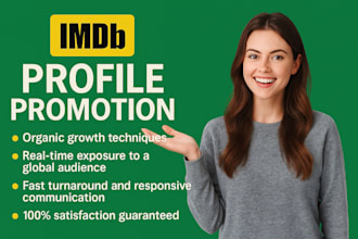 promote your imdb movie imdb profile with rating
