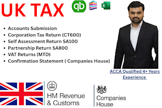 uk accounts submission ct600 and individual return sa100