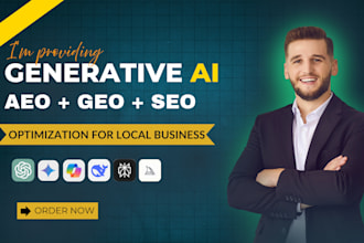 optimize your local website generative engine optimization GEO, aeo and SEO