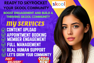 setup mighty network community manager skool community gohighlevel automation