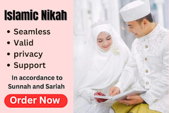 do quick online nikah via zoom, as a trusted imam worldwide, witness and wali