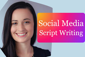 write video scripts for tiktok, reels, and shorts