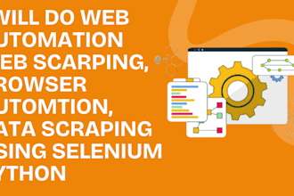 do web automation web scraping browser automation data scraping selenium python