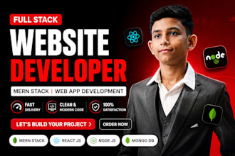 develop professional full stack saas app