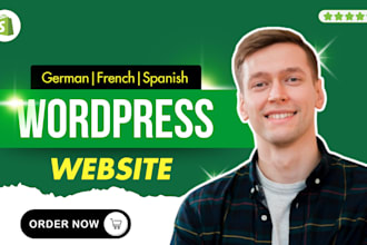 rebuild wordpress redesign design clone copy wordpress website german seo gdpr