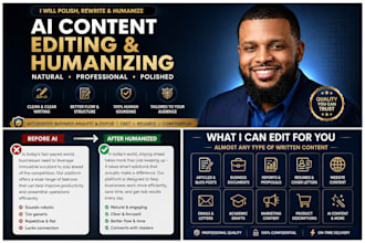 polish, rewrite and humanize your ai generated content